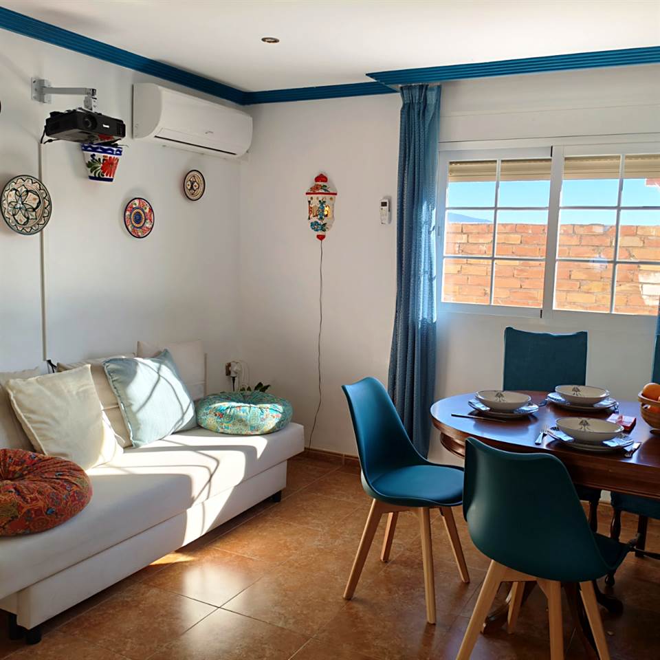Dining room at Casa Miramar Salobreña