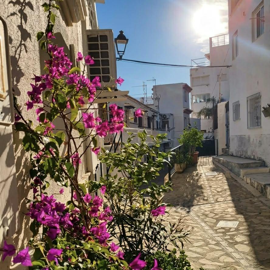 Street view near Casa Miramar in Salobrena
