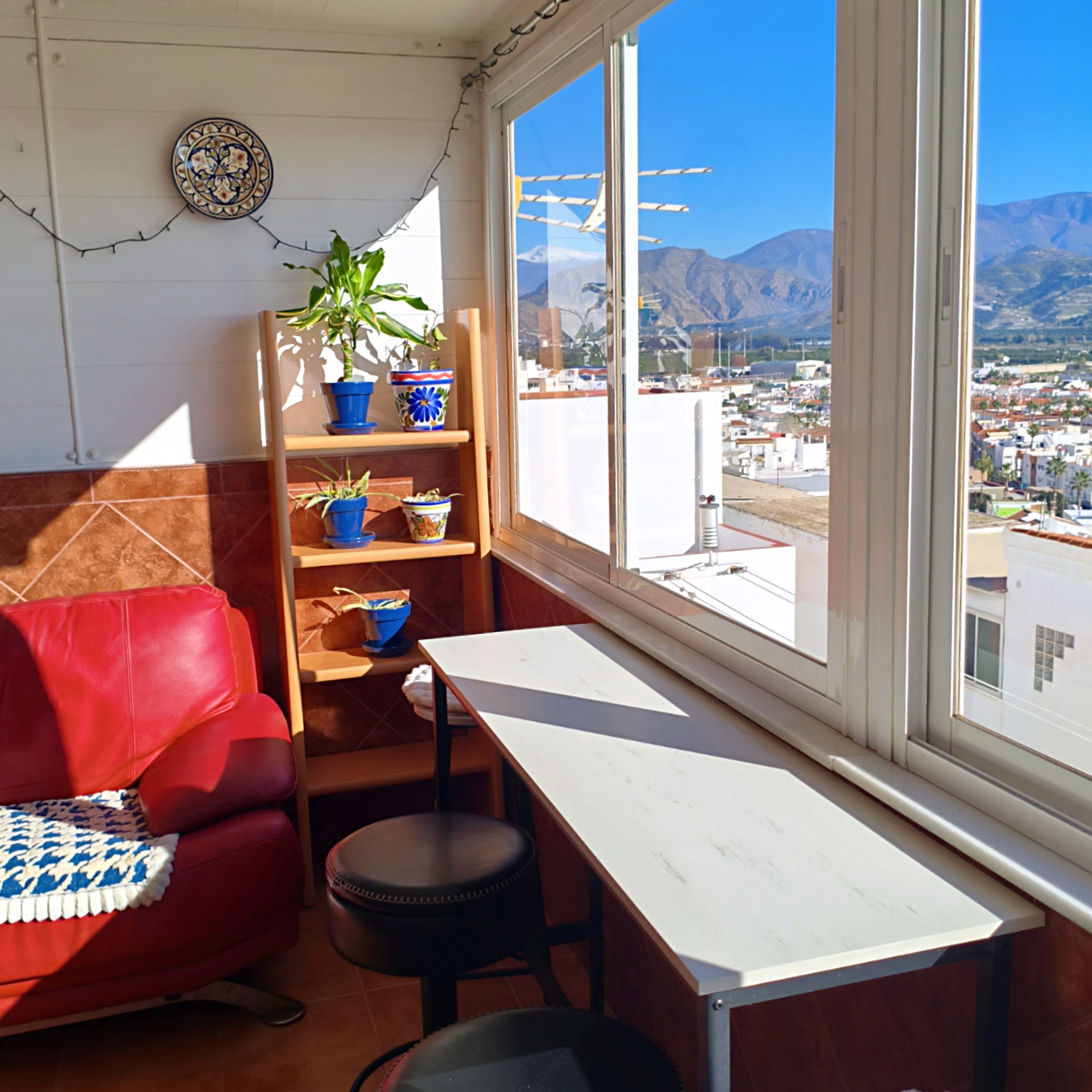 Sea and mountain view from Casa Miramar