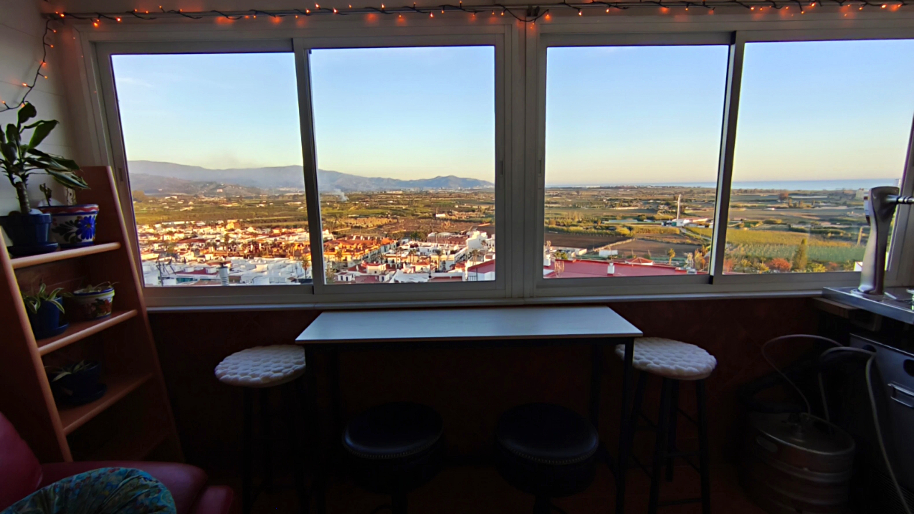 Window view in Salobreña